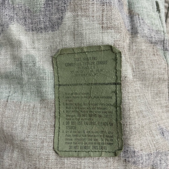 Vintage U.S. Army Camouflage Utility Jacket/Shirt - Picture 8 of 8